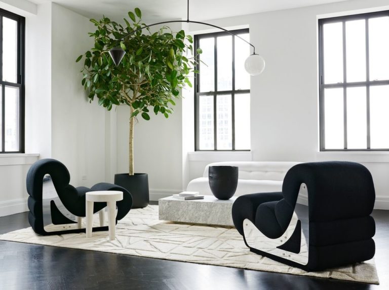Clean Modern Style Mixes Vintage and Contemporary Pieces