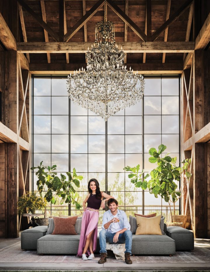 Inside Ashton Kutcher and Mila Kunis’s  Awesome L.A.  Farmhouse