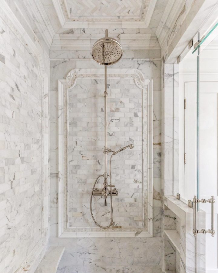 One-Of-A-Kind Classic Interior walk in shower