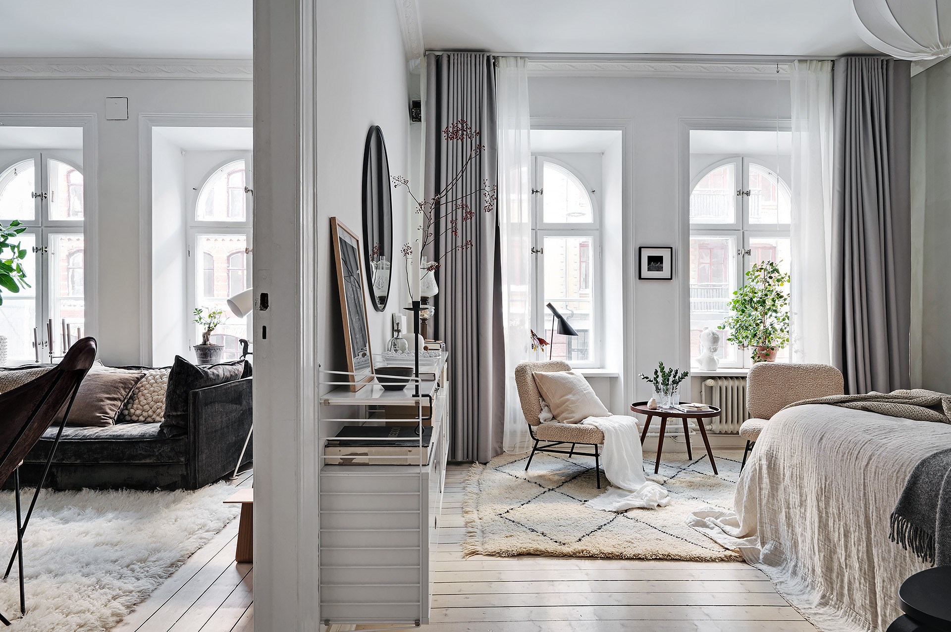Simple Scandinavian Apartment With Lavish Minimalist Interior Design