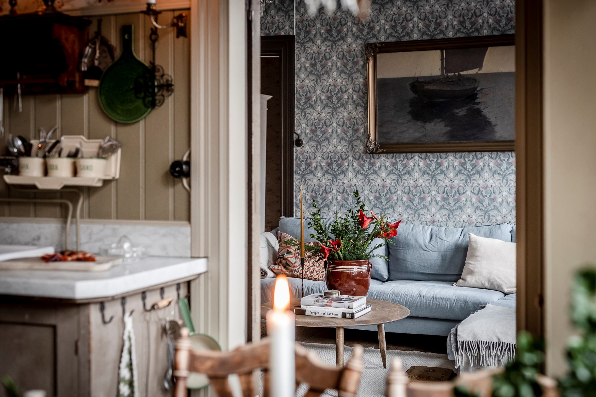 Charming Scandinavian Apartment With Country Style