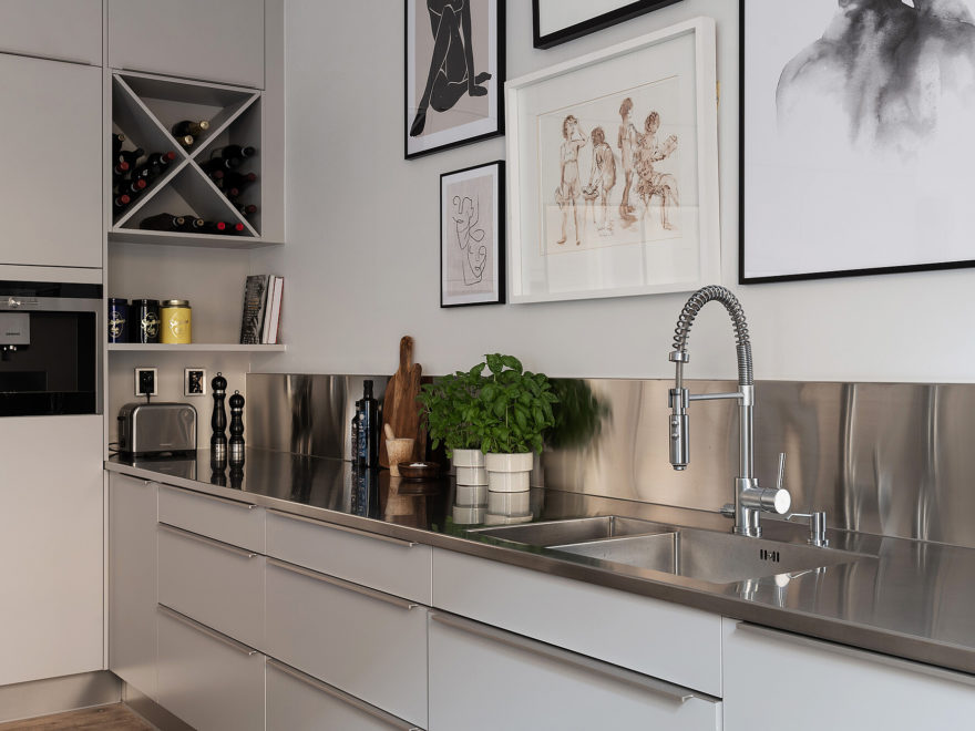 Everything You Need To Know About Stainless Steel Kitchen Countertops￼￼