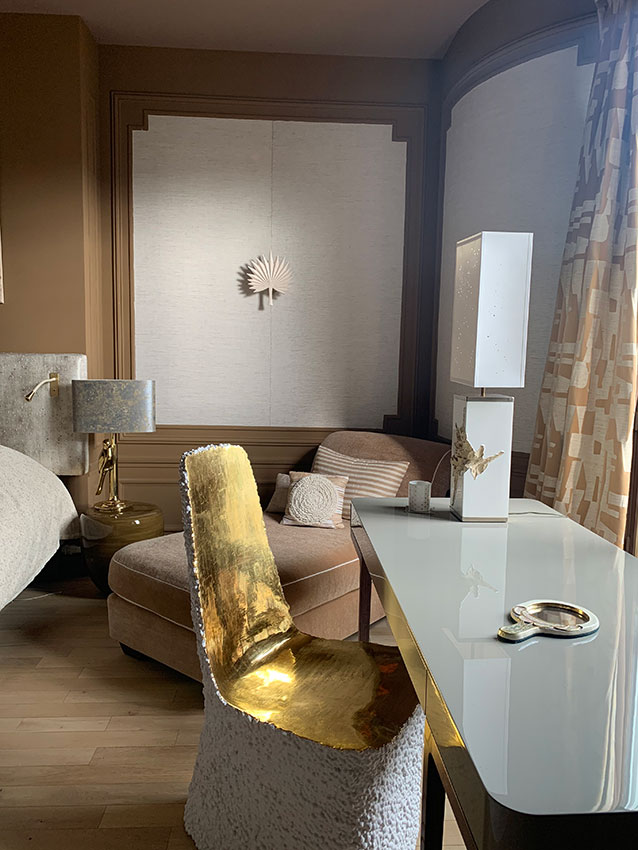 Parisian bedroom Interior Design 2