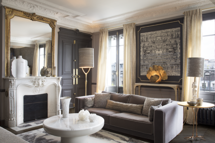 Parisian living room Interior Design