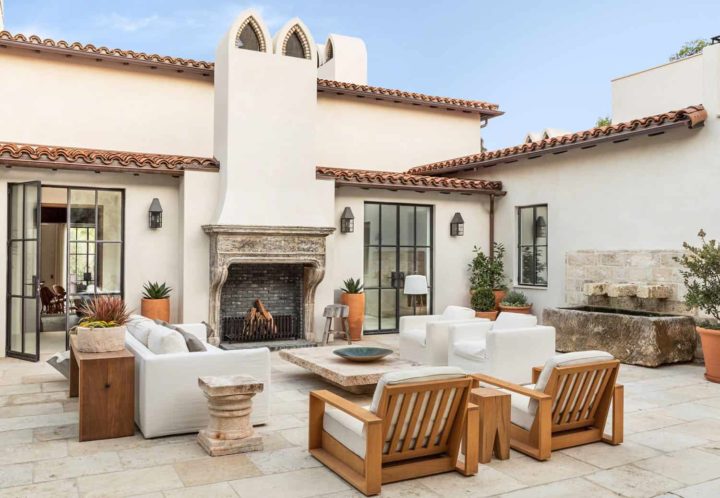Spanish Colonial Revival exerior home