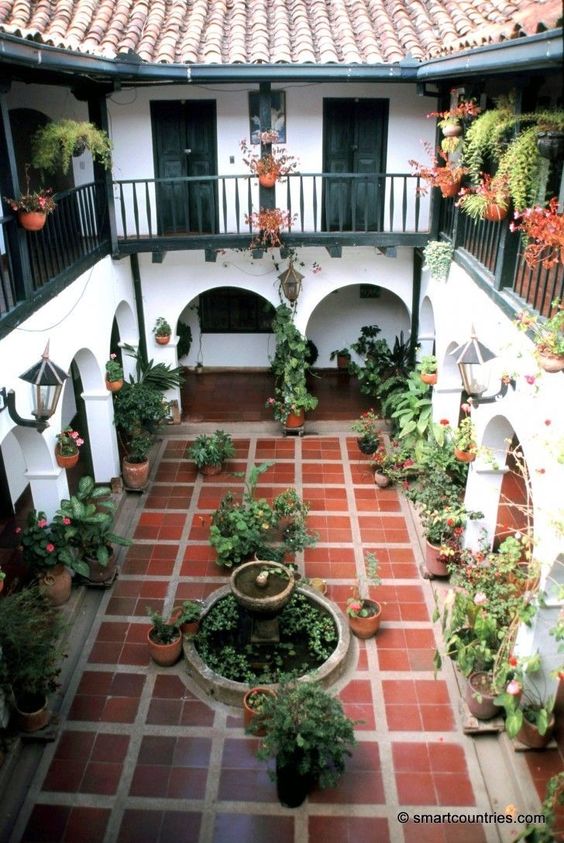 Spanish Interior Courtyards