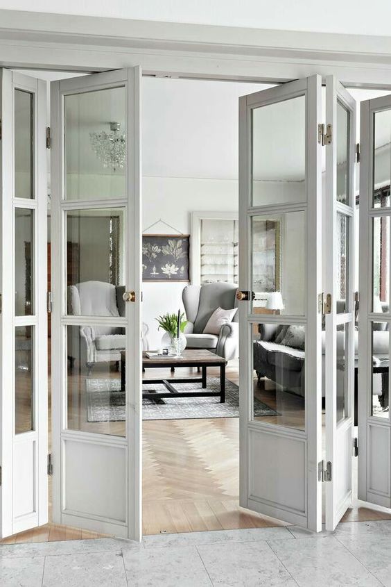 Frenchfold or bifold French doors