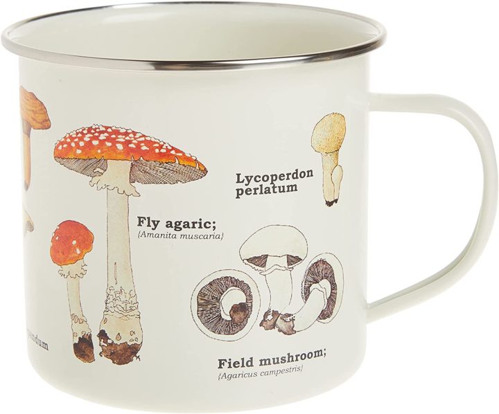 Mushroom-Enamel-Mug