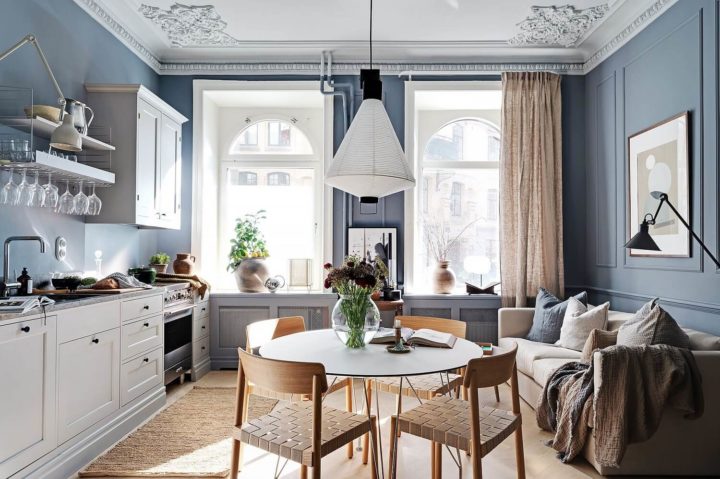 Best Ways To Achieve a Scandinavian Studio Apartment Interior Design Style￼