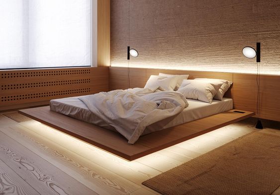 LED Lighting Allows This Bed To Appear As If It's Floating