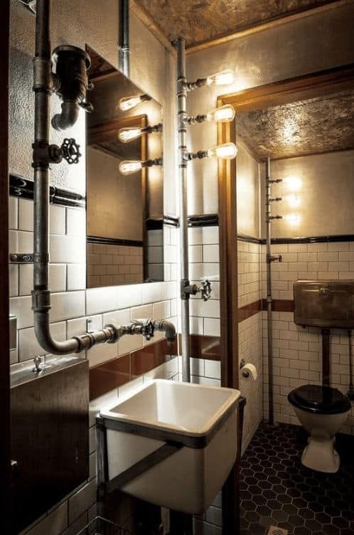 industrialbathroom-with-exposed-pipes