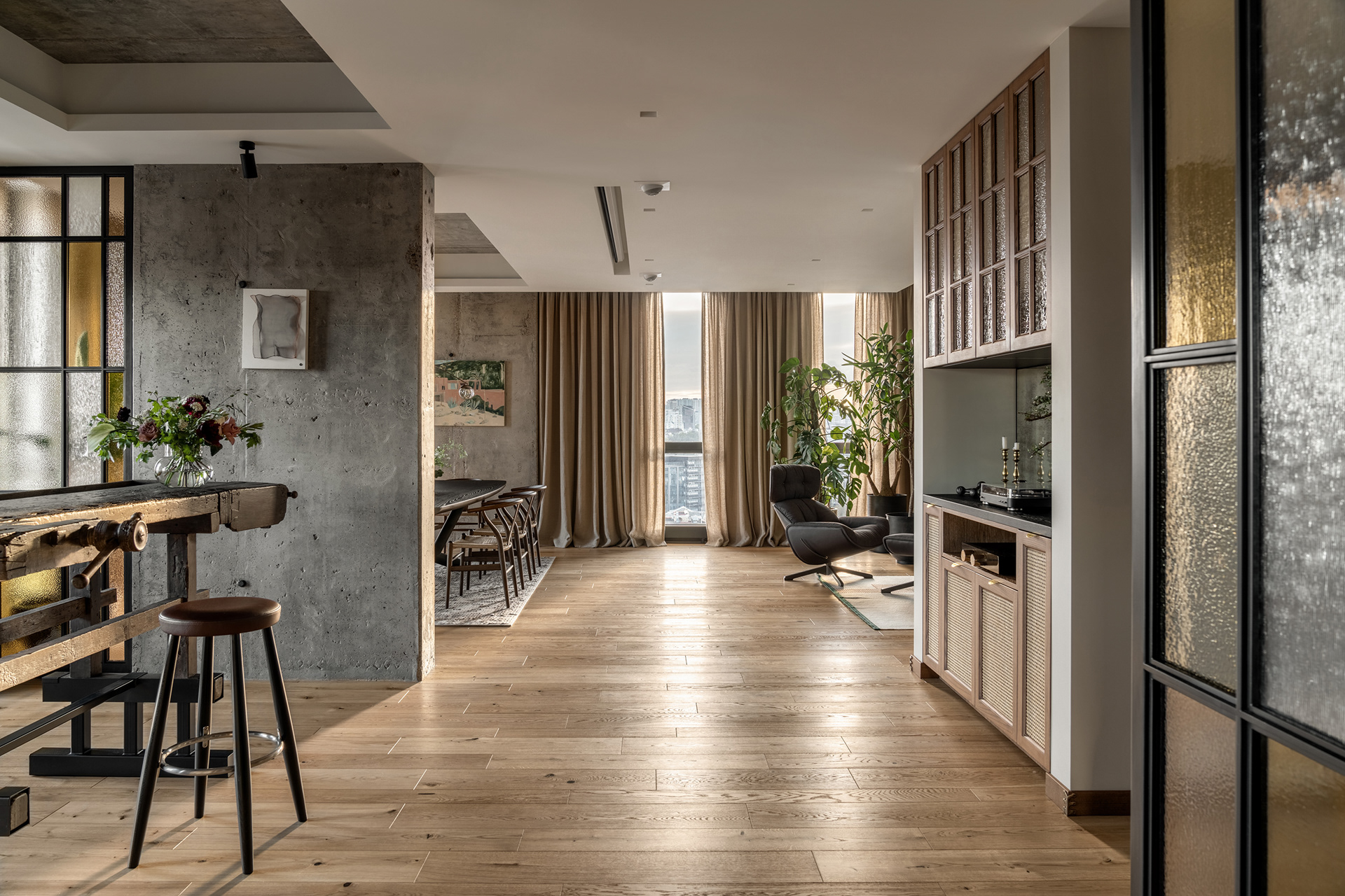 Illustration of Luxury Industrial Loft Condominiums