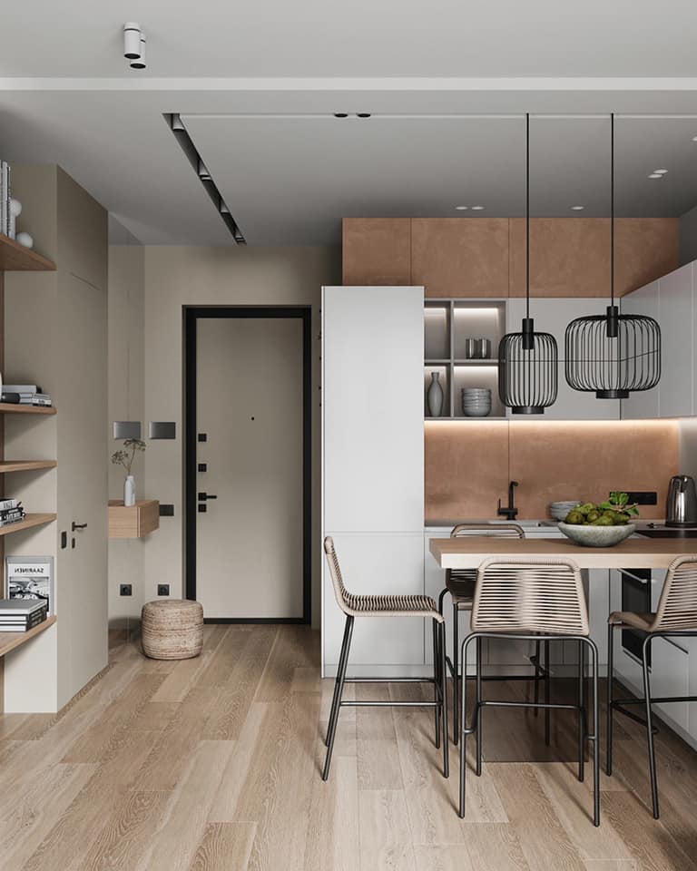 Houzz Tour: Hide and Sleek With a 2-Bedroom Condo's Hideaway Features