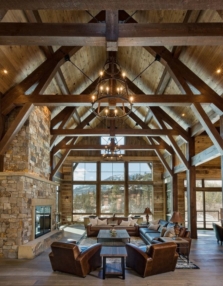 The Best Awe-Inspiring Mountain Chalet Interiors
