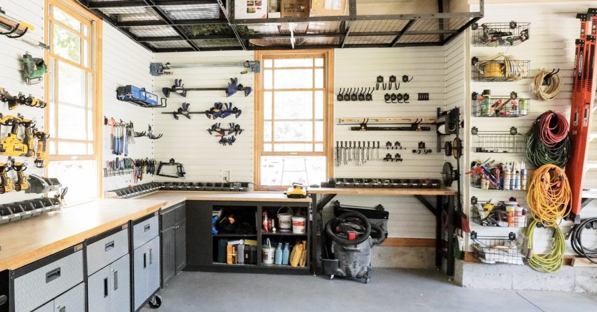 garage storage and organigation idea