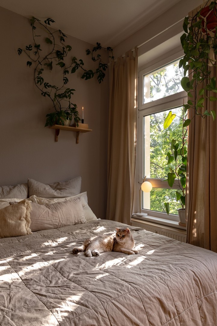 Bohemian Minimalist Bedroom