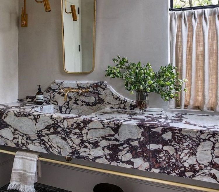 Enhance Your Bathroom with a Stunning Floating Marble Vanity￼￼￼