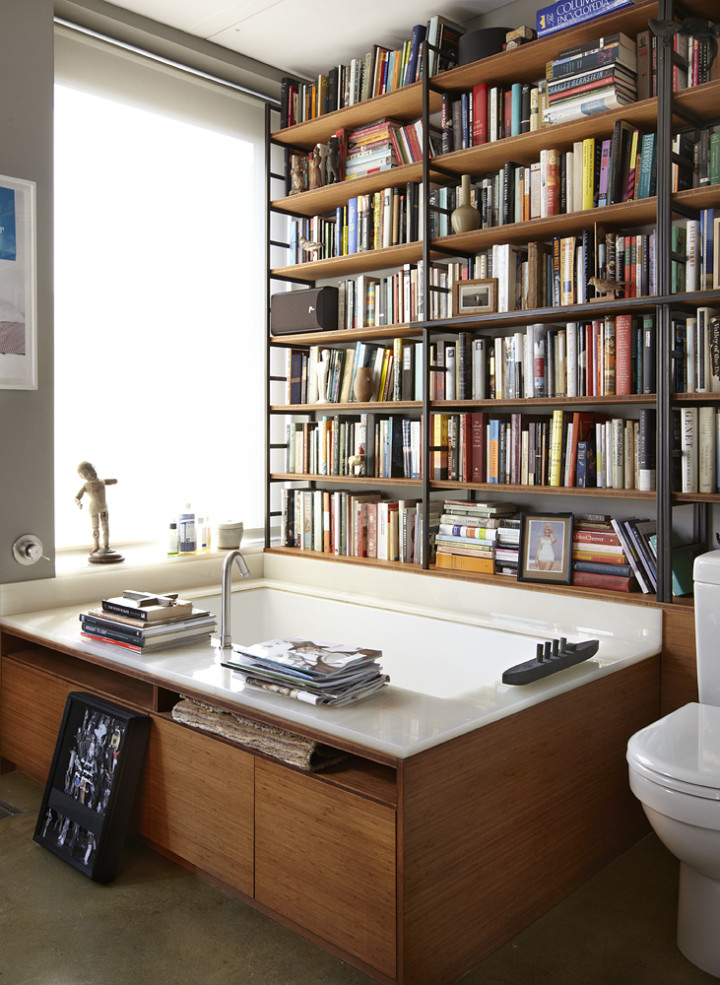 Bathroom Design Ideas for BookLovers