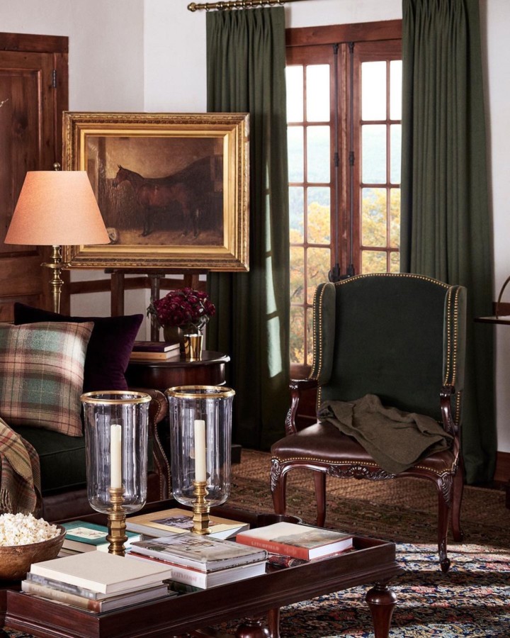 modern interpretation of a country home is brought to life with the Home Ralph Lauren Heritage Collection 2