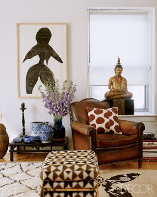 Classic Eclectic living room