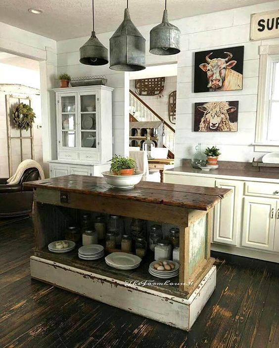 farmhouse rustic kitchen design