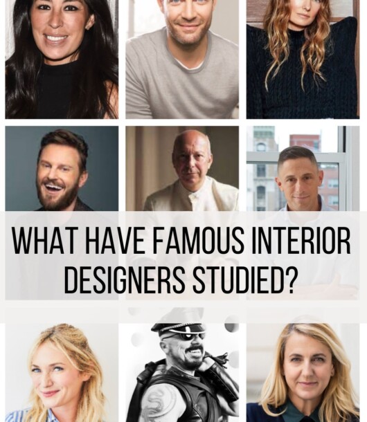 What Have Famous Interior Designers Studied?