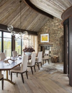 Luxury Contemporary Mountain Home Interiors by WRJ Design