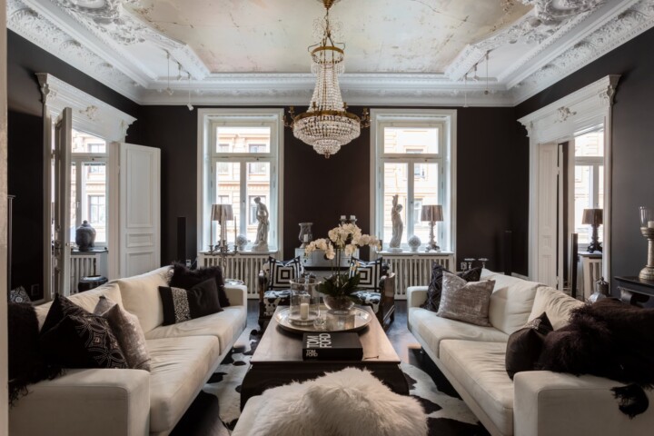 elegant-Scandinavian-black-and-white-living-room-decor