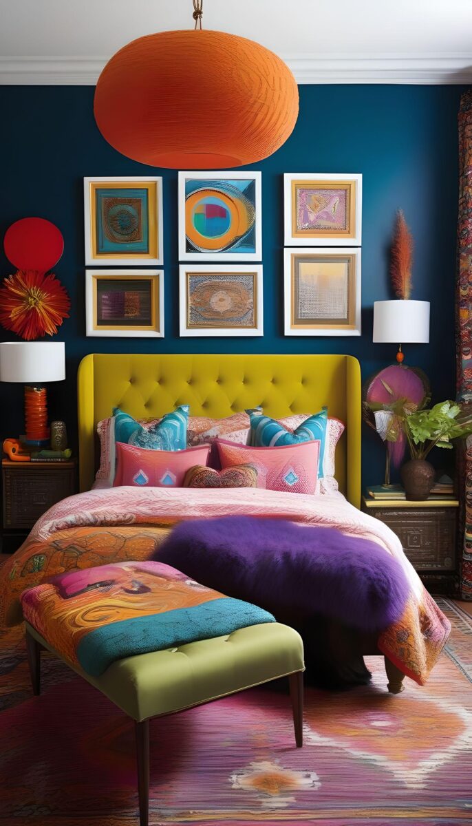 eclectic-colorful-bedroom-design