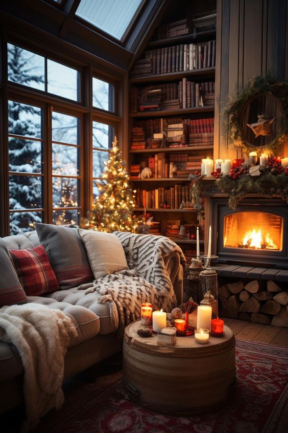 cozy-winter-fireplace-idea