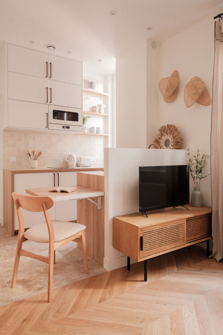 Transforming a Tiny Parisian Apartment into a Bohemian Haven
