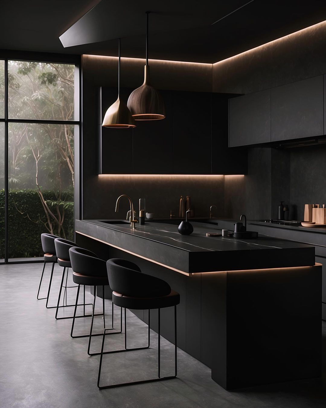 Are Dark Kitchen Cabinets Coming Back Into Style?