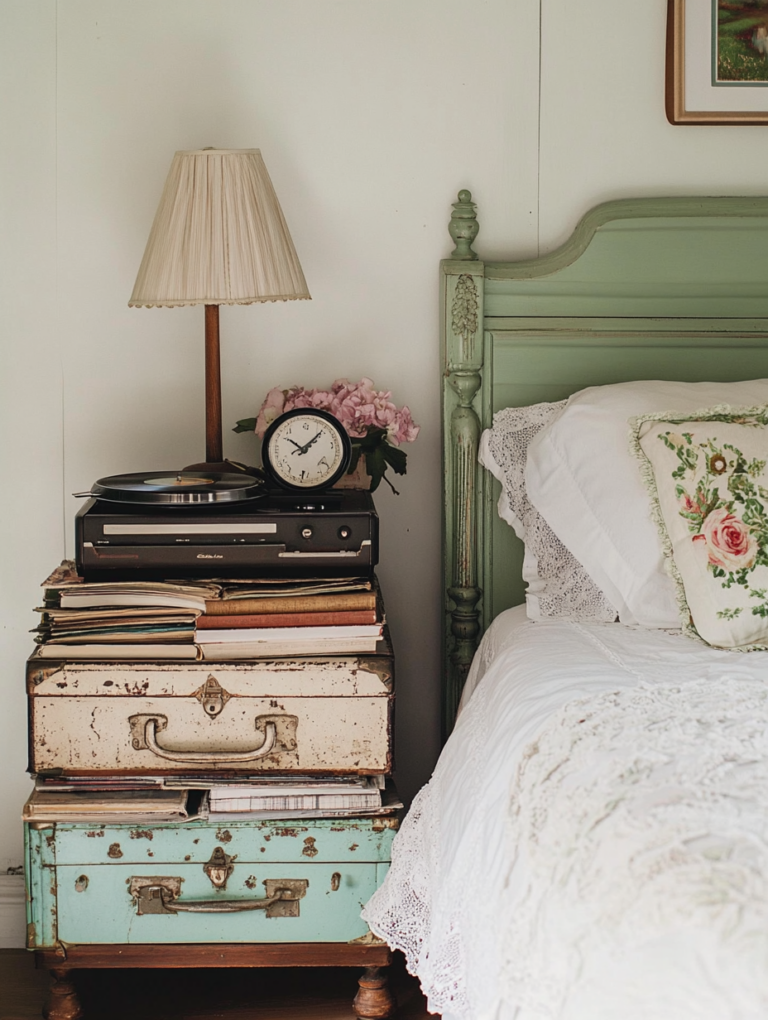 How To Create a Dreamy Vintage Bedroom