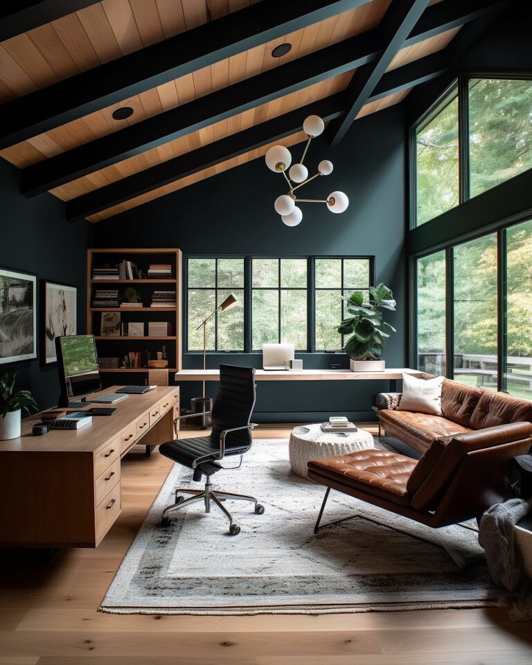 Statement Ceilings Are the New Accent Walls