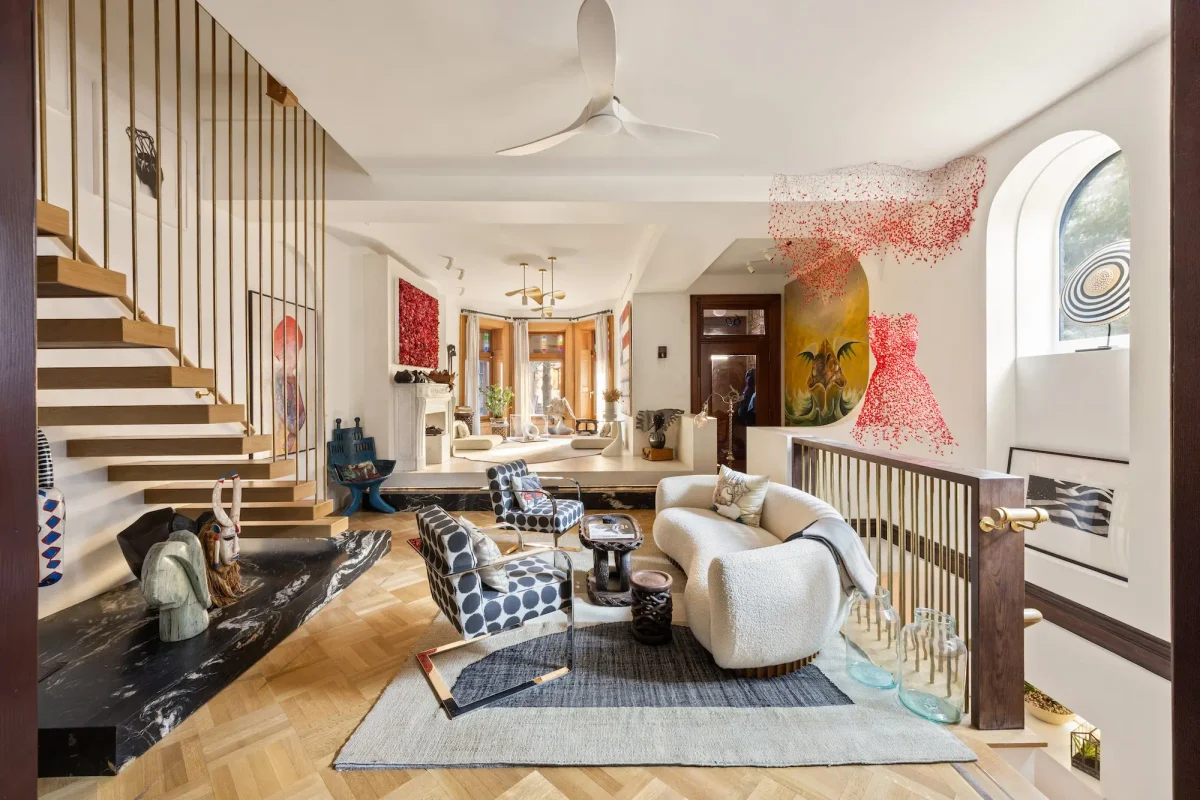 A Historic Brooklyn Mansion Gets a Very Modern Makeover
